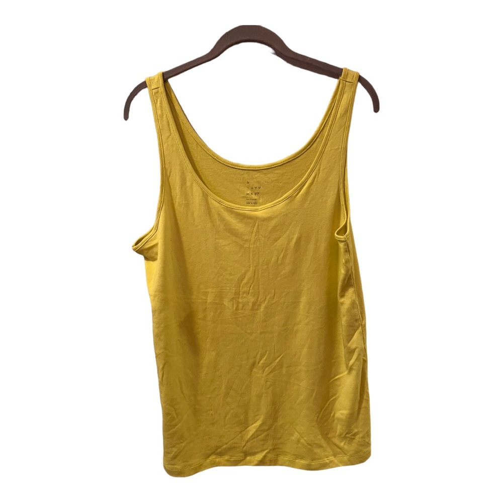 EUC NEON YELLOW TANK
